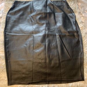 Fashion to figure faux leather